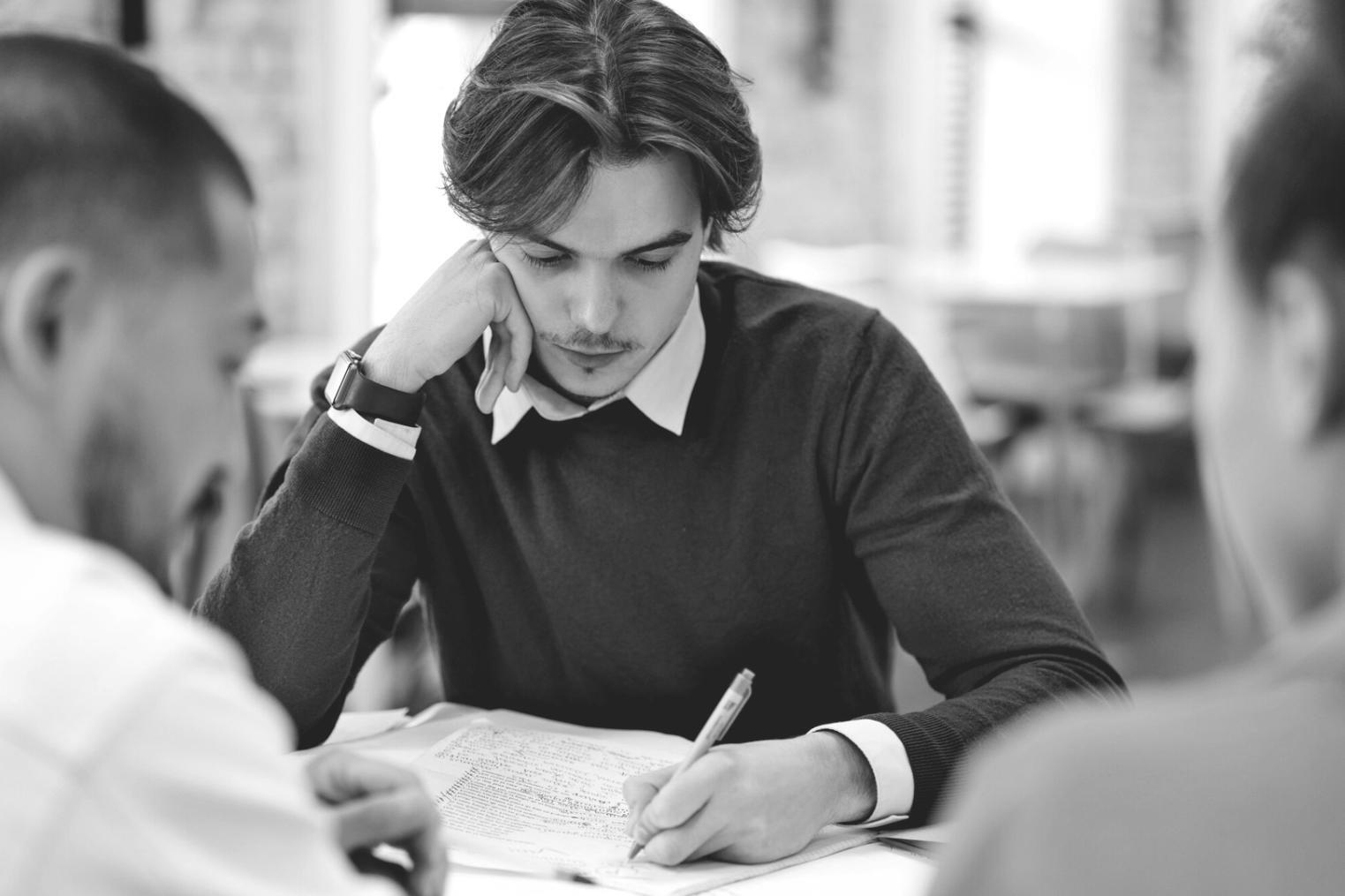 Bureau de consultation financière moderne